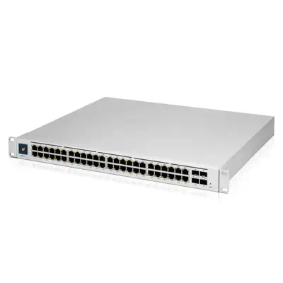 Ubiquiti UniFi USW-PRO-48 commutateur réseau Géré L2/L3 Gigabit Ethernet (10/100/1000) 1U Argent - Switchs et Hubs - visuel 3