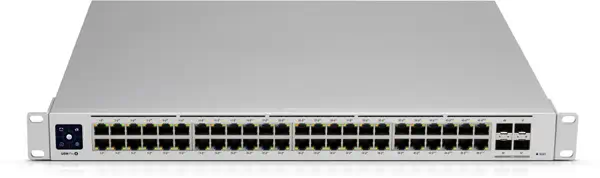 Ubiquiti UniFi USW-PRO-48 commutateur réseau Géré L2/L3 Gigabit Ethernet (10/100/1000) 1U Argent - Switchs et Hubs - visuel 1