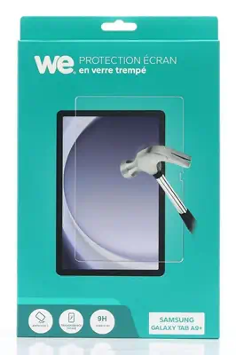 WE WE009SAMTABA9PLUS protection d'écran de tablette Protection d'écran transparent Samsung 1 pièce(s - Accessoires Tablette - visuel 3