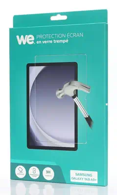 WE WE009SAMTABA9PLUS protection d'écran de tablette Protection d'écran transparent Samsung 1 pièce(s - Accessoires Tablette - visuel 4
