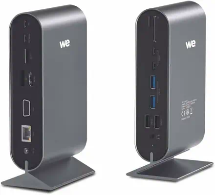 WE WESTATION17PORTS station d'accueil Tablette/Smartphone/ordinateur portable Gris - Accessoire Divers - visuel 1