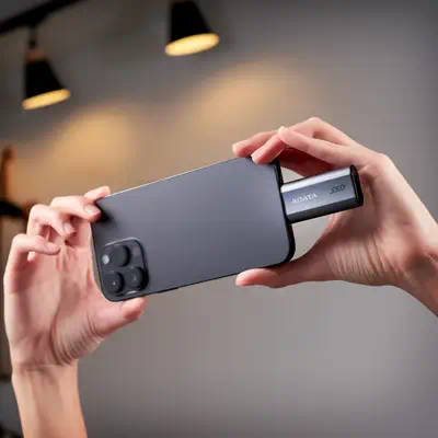 ADATA SC750 500 Go USB Type-C 3.2 Gen 2 (3.1 Gen 2) Gris - Disque dur Externe - visuel 9