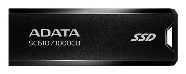 ADATA SC610 1 To USB Type-A 3.2 Gen 2 (3.1 Gen 2) Noir - Disque dur Externe - visuel 1