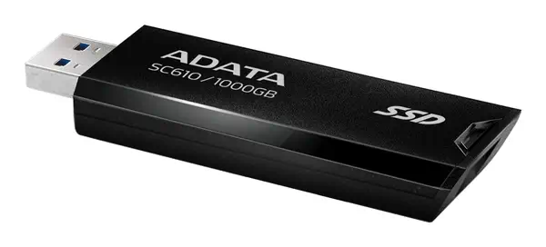 ADATA SC610 1 To USB Type-A 3.2 Gen 2 (3.1 Gen 2) Noir - Disque dur Externe - visuel 4