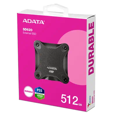ADATA SD620 512 Go Micro-USB B 3.2 Gen 2 (3.1 Gen 2) Noir - Disque dur Externe - visuel 6