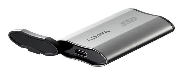 ADATA SD810 1 To USB Type-C USB 3.2 Gen 2x2 Noir, Argent - Disque dur Externe - visuel 5