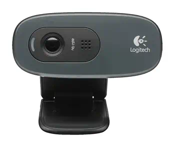 Achat responsable Logitech HD C270 webcam 3 MP 1280 x 720 pixels USB 2.0 Noir, Gris