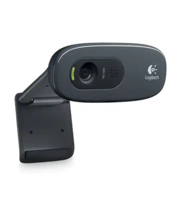 Logitech HD C270 webcam 3 MP 1280 x 720 pixels USB 2.0 Noir, Gris - Webcam - visuel 2