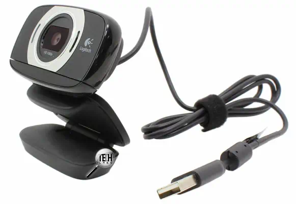 Logitech C615 webcam 1920 x 1080 pixels USB 2.0 Noir - Webcam - visuel 4