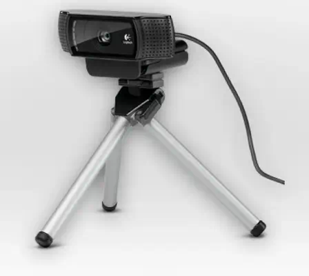 Logitech HD Pro C920 webcam 1920 x 1080 pixels USB 2.0 Noir - Webcam - visuel 7