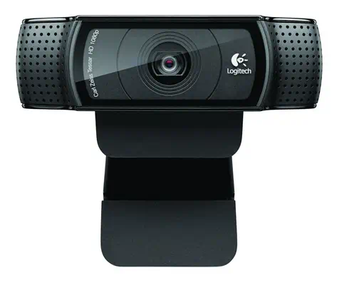 Logitech HD Pro C920 webcam 1920 x 1080 pixels USB 2.0 Noir - Webcam - visuel 1