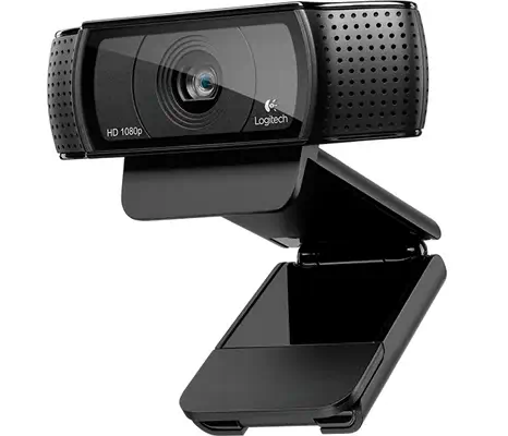 Logitech HD Pro C920 webcam 1920 x 1080 pixels USB 2.0 Noir - Webcam - visuel 1