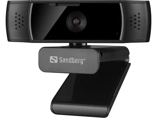 Sandberg 134-38 webcam 2,07 MP 1920 x 1080 pixels USB 2.0 Noir - Webcam - visuel 2