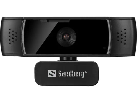 Sandberg 134-38 webcam 2,07 MP 1920 x 1080 pixels USB 2.0 Noir - Webcam - visuel 1