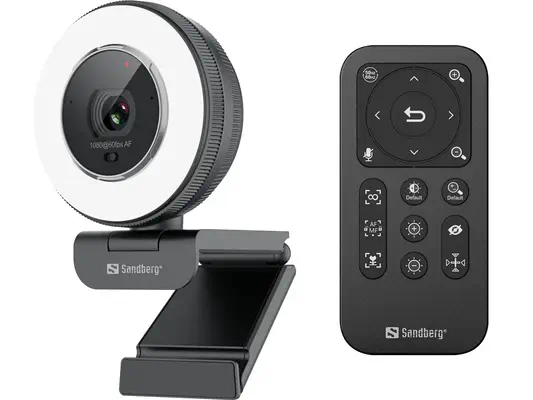 Sandberg Streamer USB Webcam Pro Elite - visuel 1