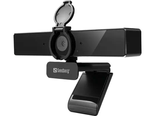 Sandberg 134-45 webcam 8 MP 3840 x 2160 pixels USB Noir - Webcam - visuel 2