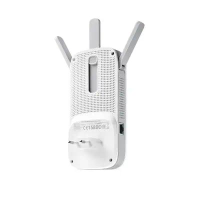 TP-Link RE450 Émetteur et récepteur réseau Blanc 10, 100, 1000 Mbit/s - Routeur - visuel 3