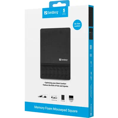 Sandberg 520-38 tapis de souris Noir - Tapis - visuel 3