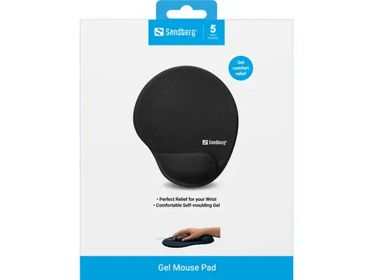 Sandberg Gel Mousepad with Wrist Rest - Tapis - visuel 4