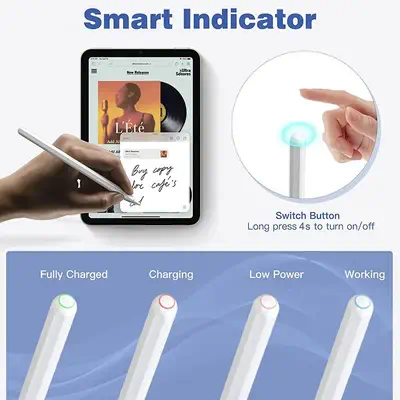 eSTUFF ES68900010-BULK stylet 14 g Blanc - Accessoires Tablette - visuel 3