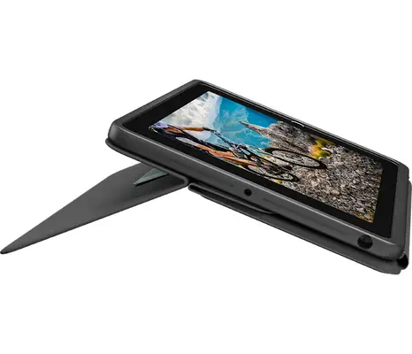 Logitech Rugged Folio QWERTY Nordique Smart Connector Graphite - Accessoires Tablette - visuel 4