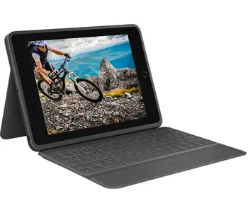 Logitech Rugged Folio QWERTY Nordique Smart Connector Graphite avantages