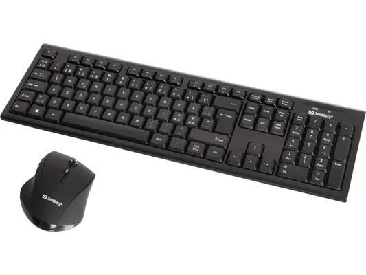 Sandberg Wireless Office DesktopSet Nor - Pack Clavier, souris - visuel 1