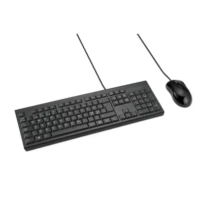 Kensington KM100 EQ Kit clavier + souris filaire - Pack Clavier, souris - visuel 1