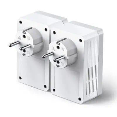 TP-Link TL-PA4010P KIT V5 Adaptateur réseau CPL 600 Mbit/s Ethernet/LAN Blanc 2 pièce(s) - Accessoire Réseau - visuel 2