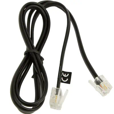 Jabra 8800-00-101 câble de téléphone Noir - Accessoire Réseau - visuel 1