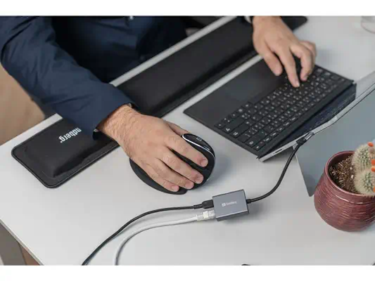 Sandberg USB-C Gigabit Adapter PD100W - Composant - visuel 3