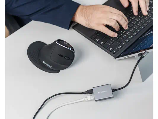 Sandberg USB-C Gigabit Adapter PD100W - Composant - visuel 4