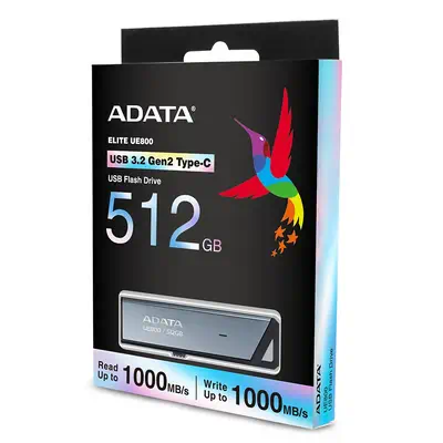 ADATA UE800 lecteur USB flash 512 Go USB Type-C 3.2 Gen 2 (3.1 Gen 2) Argent - Clé USB - visuel 6