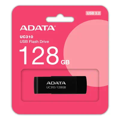 ADATA UC310 lecteur USB flash 128 Go USB Type-A 3.2 Gen 1 (3.1 Gen 1) Noir - Clé USB - visuel 1