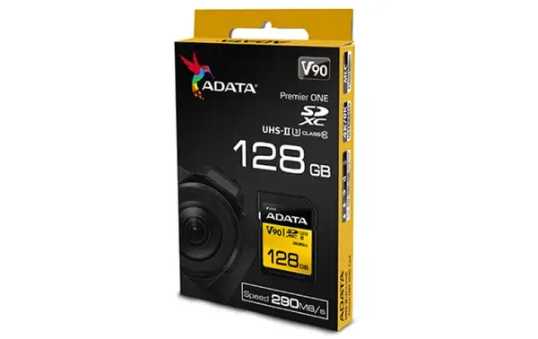 ADATA Premier ONE V90 128 Go SDXC UHS-II Classe 10 - Carte Mémoire - visuel 2