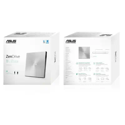 ASUS ZenDrive U9M lecteur de disques optiques DVD±RW Argent - Asus - Lecteur Optique - visuel 6