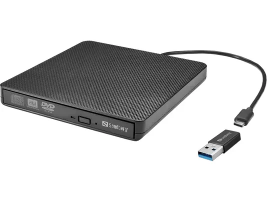 Sandberg USB-C/A DVD Drive - Lecteur Optique - visuel 1