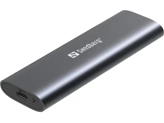 Sandberg 136-39 Boîtier de disques de stockage Enceinte ssd Noir M.2 - Adaptateur stockage - visuel 1