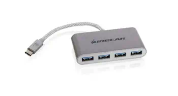 iogear HUB-C USB 3.2 Gen 2 (3.1 Gen 2) Type-C 5000 Mbit/s Argent achat