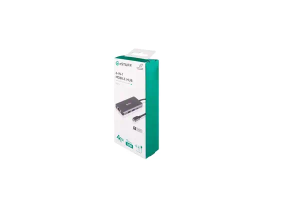 eSTUFF ES623013 station d'accueil Gris - Station d'accueil pour portable - visuel 6
