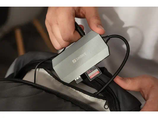 Sandberg USB-C 6-in1 Travel Dock - Station d'accueil pour portable - visuel 5