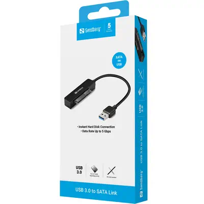 Sandberg USB 3.0 to SATA Link - Station d'accueil pour portable - visuel 3