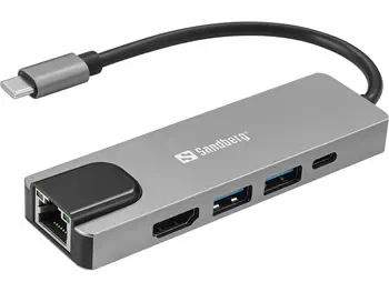 Comparaison Sandberg 336-99 station d'accueil Avec fil USB 3.2 Gen 1 (3.1 Gen 1) Type-C Argent
