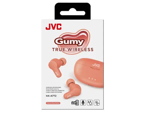 JVC HA-A7T2 Casque True Wireless Stereo (TWS) Ecouteurs Appels/Musique Micro-USB Bluetooth Rose - Casque Micro - visuel 5