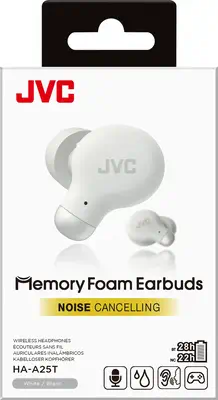 JVC HA-A25T-W-U casque True Wireless Stereo (TWS) Ecouteurs Appels/Musique Bluetooth Blanc - Casque Micro - visuel 6