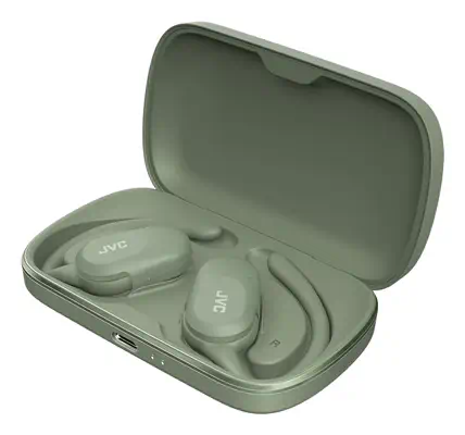 JVC HA-NP40T Casque True Wireless Stereo (TWS) Crochets auriculaires Appels/Musique Bluetooth Vert - Casque Micro - visuel 2