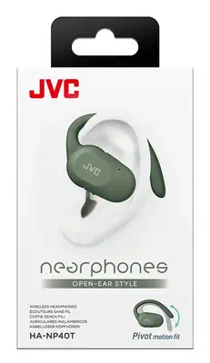 JVC HA-NP40T Casque True Wireless Stereo (TWS) Crochets auriculaires Appels/Musique Bluetooth Vert - Casque Micro - visuel 6