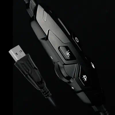 Veho VAB-002-GX2 casque Avec fil Arceau Gaming USB Type-A Noir - Casque Micro - visuel 3