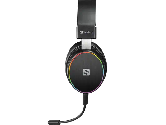 Sandberg 126-42 casque Avec fil &sans fil Arceau Gaming Bluetooth Noir - Casque Micro - visuel 2