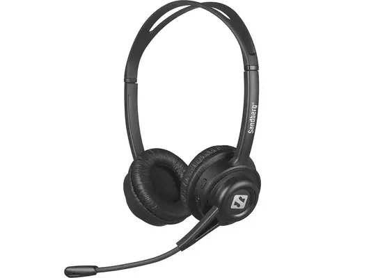 Sandberg 126-43 casque Sans fil Arceau Musique/Quotidien Bluetooth Noir - Casque Micro - visuel 1